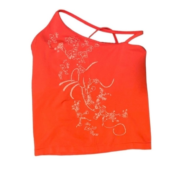 Reebok, Size M, breathable tank top, nice print design. Awesome vivid color. - Picture 3 of 13